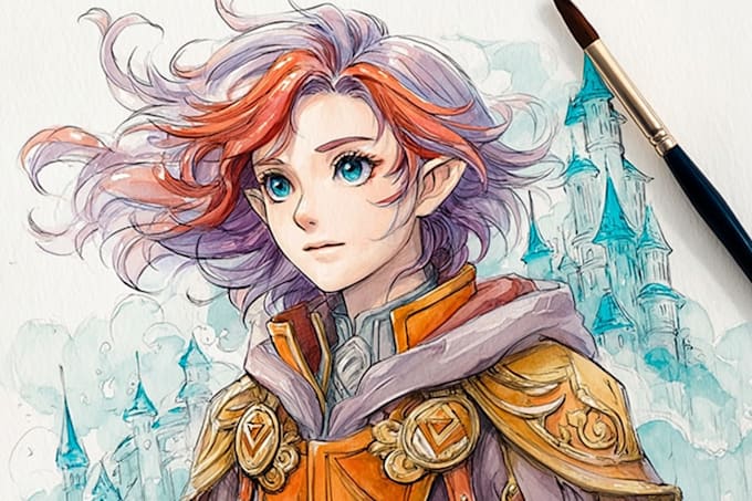 draw a custom illustration for you