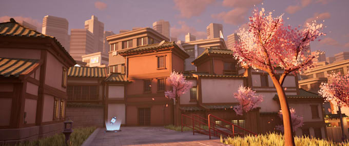 create realistic 3d game environment 3d environment in unreal engine or unity
