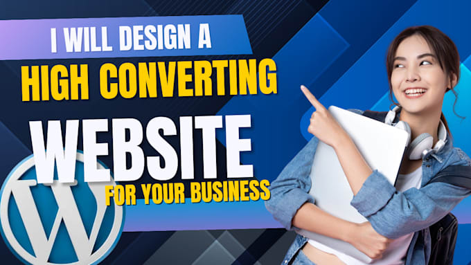 design a high converting responsive website