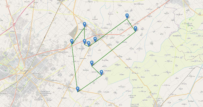 convert survey points to google maps pin and kml