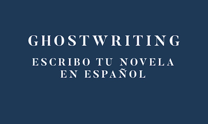 ghostwrite professional ebooks in spanish