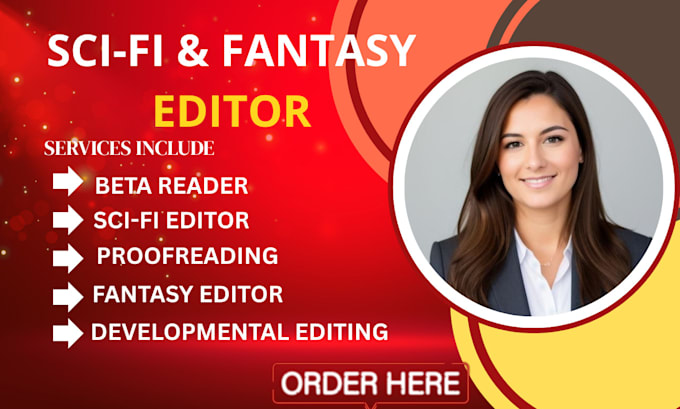 be your beta reader and developmental editor for sci fi and fantasy novel