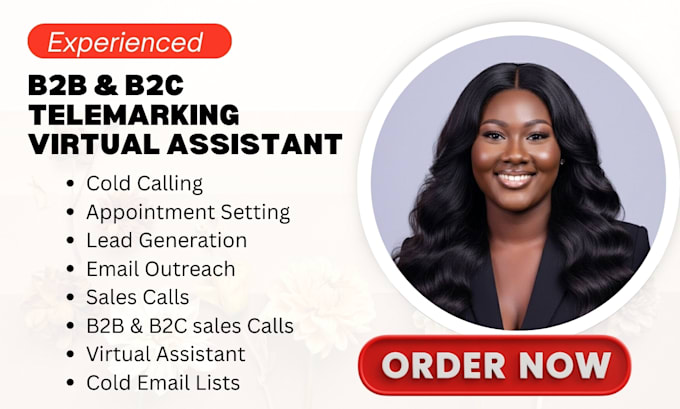 do b2b cold calling telemarketing virtual assistant,  appointment setting