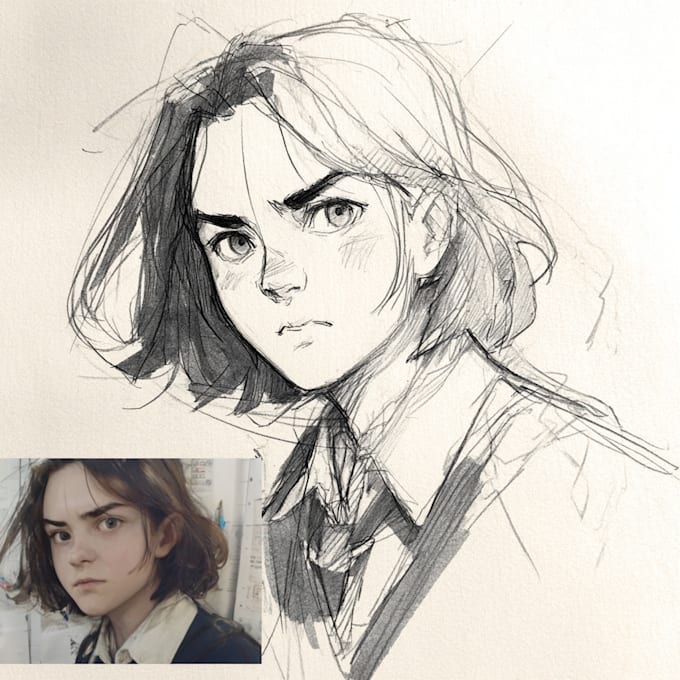 draw anime, manga or game characters
