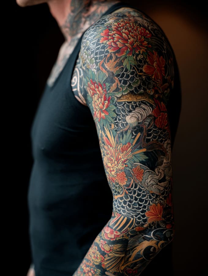 Do sleeve tattoo design tattoo cover up custom tatoo design by ...