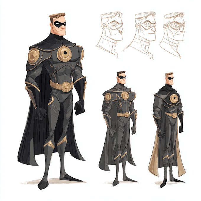 do superhero or villain character design