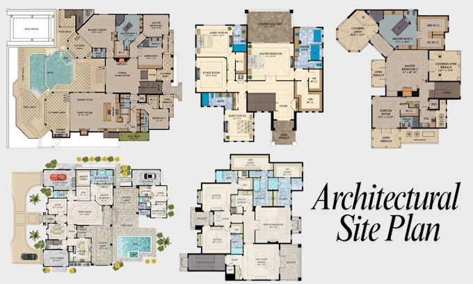 do architectural site plan master plan for real estate plot plan city permit