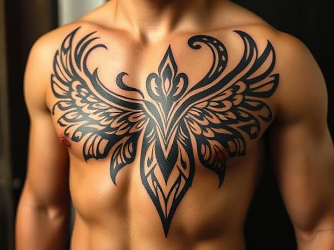 design a polynesian maori tribal tattoo