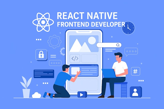 create responsive and modern react native app screens