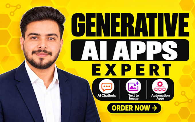 create generative ai chatbots, text to image, and automation apps