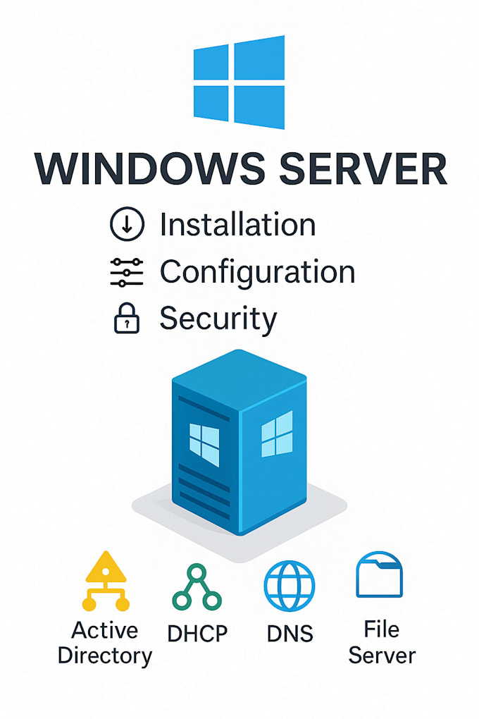 install, configure, and secure windows server and active directory