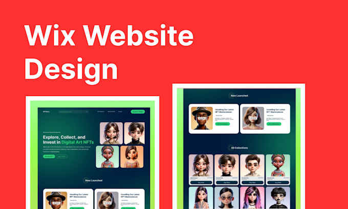 design a professional wix website for your business