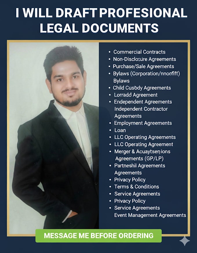 draft review or customize professional contracts and agreements