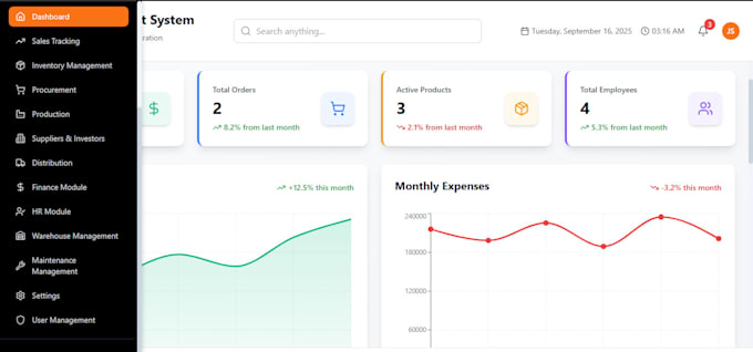 create a complete software solution