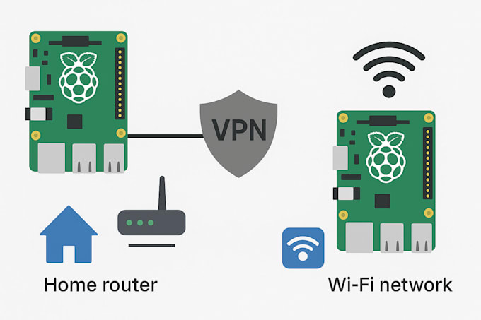 help you create a portable VPN hotspot to your home network