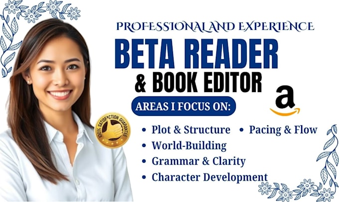 beta read and edit your fantasy, romance, or thriller short stories