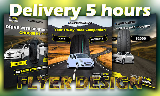 design eye catching flyers in five hours