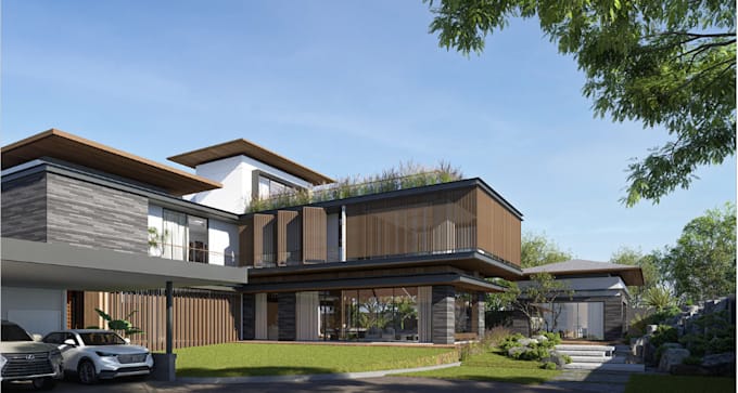 remodel 3d exterior and interior design, exteriorlayout, cgi landscape rendering