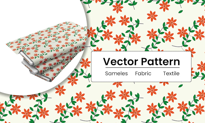 create seamless pattern for fabric and textiles