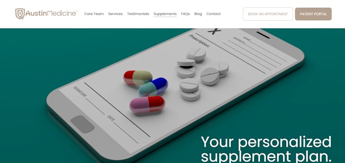 build supplement store, peptide website, nutraceutical, kratom, nootropic, sarms