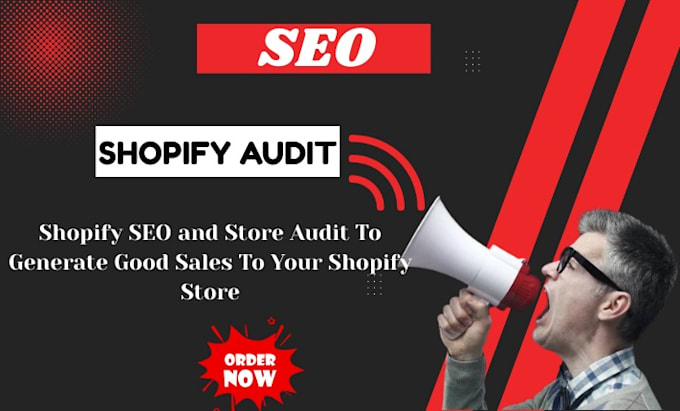 do shopify store audit, product SEO and conversion optimization