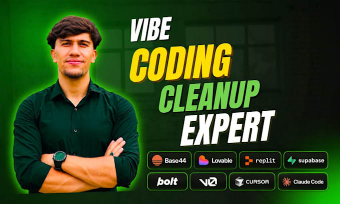 build or fix vibe coding apps with lovable base44 replit bolt cursor claude code
