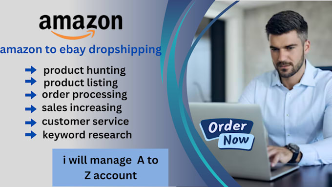 do amazon to ebay dropshipping listings