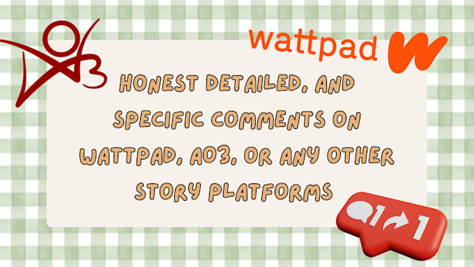 comment and interact on your wattpad and other platforms