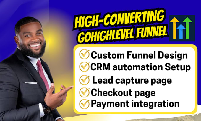 Build high converting gohighlevel sales funnel that boosts your ...