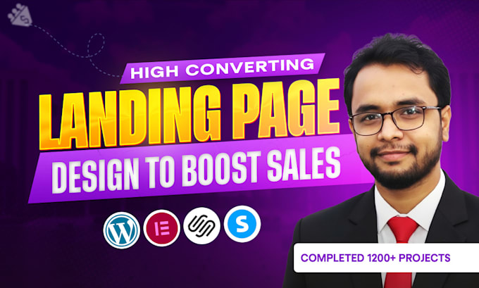 create high converting landing page design or sales funnel using cro strategies