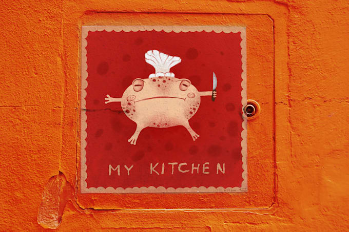 do cute illustrated poster