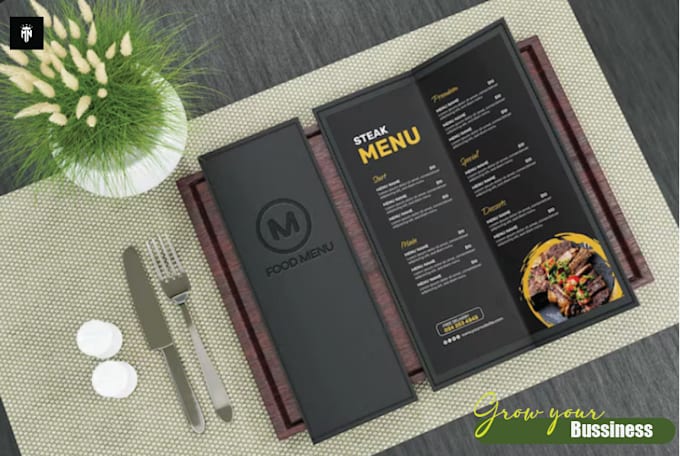 Write Stylish Menu Make a stylish digital and printable menu design by Pipjeo1 | Fiverr
