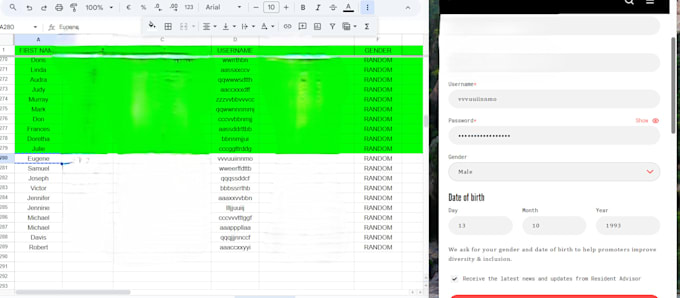 do ticket purchasing, data entry, file management, and admin support