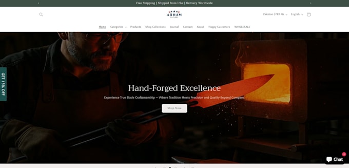 create and customize a professional shopify store