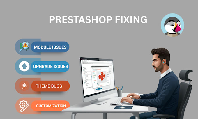fix prestashop errors, upgrade issues, module bugs