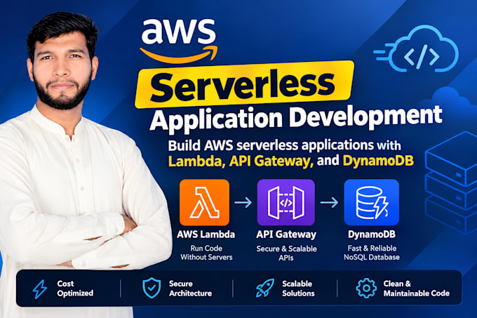 build AWS serverless applications with lambda, API gateway, and dynamodb