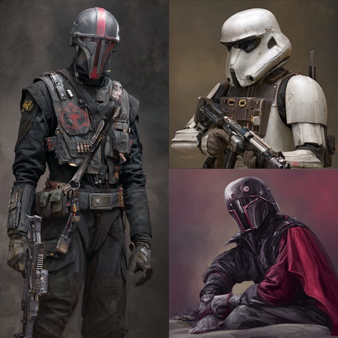 design your sci fi and star wars character
