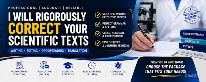 rigorously correct your scientific texts