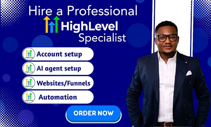 gohighlevel landing page gohighlevel website expert go high level expert n8n