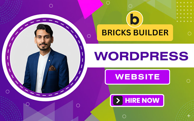 custom design and develop your wordpress website using bricks builder