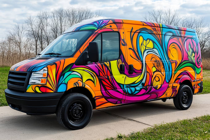 design vehicle wrap and truck decals