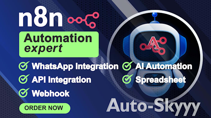 build n8n ai automation workflow