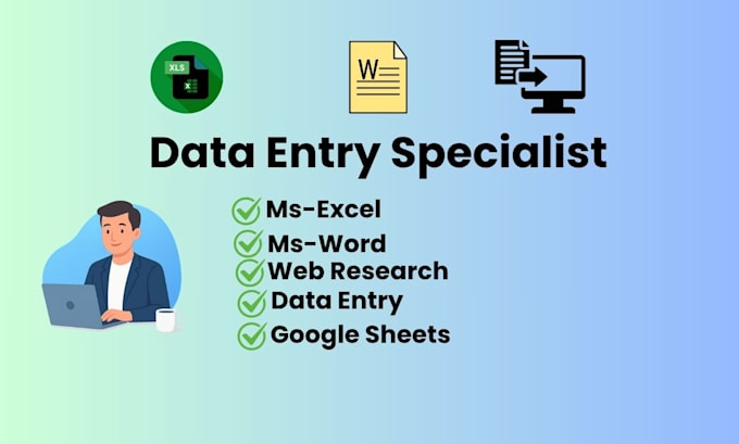 do accurate copy paste web research and excel work