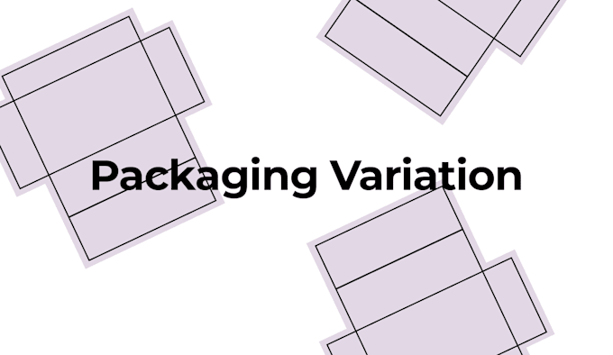 Variation Empty Box Create a packaging variation by Creatori_con | Fiverr