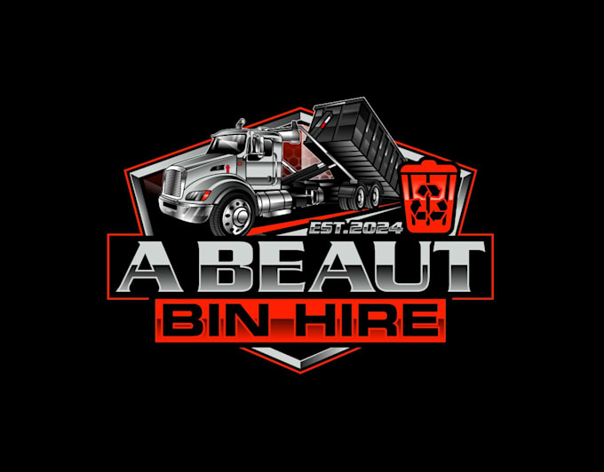 create attractive and imagination junk removal logo design