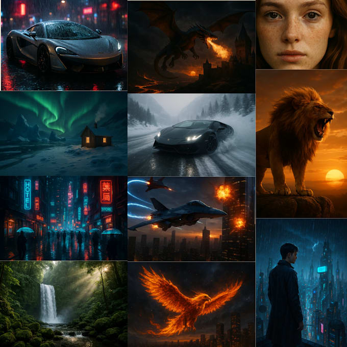 realistic image with artificial intelligence