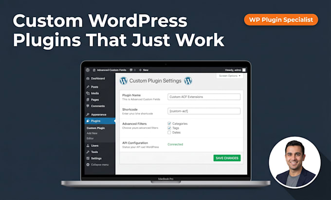 design and develop a professional wordpress website for your business