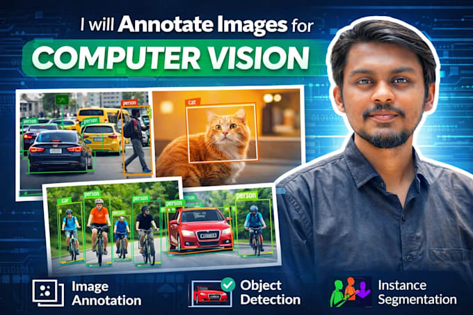 annotate images for computer vision
