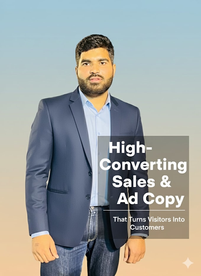 write high converting sales copy, ad copy, and website copy