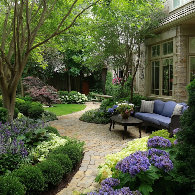 create your backyard garden patio frontyard landscape design